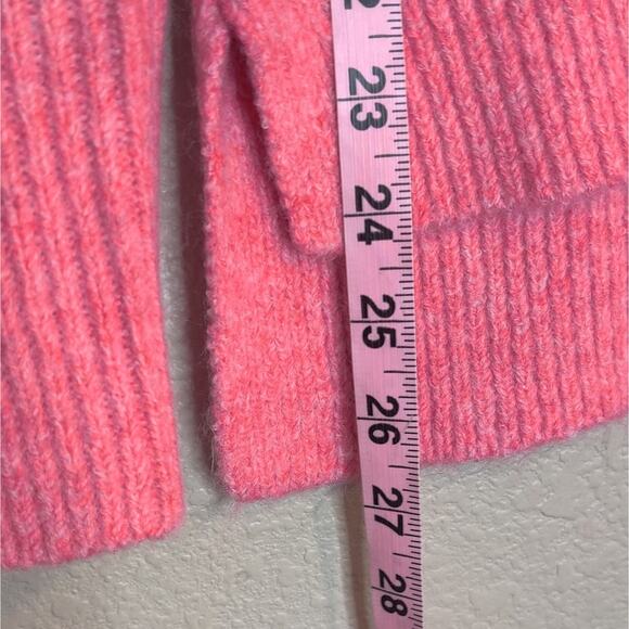 Cupcakes & Cashmere Pink Hearts Valentine Day Soft Sweater Ladies XS - Picture 8 of 12